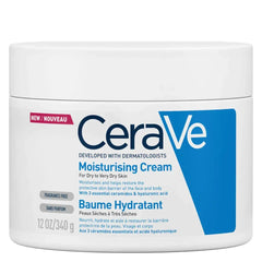 CeraVe- Moisturising Cream For Dry To Very Dry Skin 340Gm - The Beauty League Pakistan