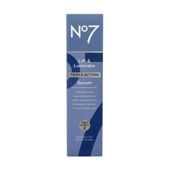 No7 Laboratories Lift & Luminate Triple Action Serum 50ml - The Beauty League Pakistan