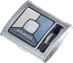 Bourjois-Smoky Stories Quad Eyeshadow Palette - 11 E-Blue-Issant - The Beauty League Pakistan