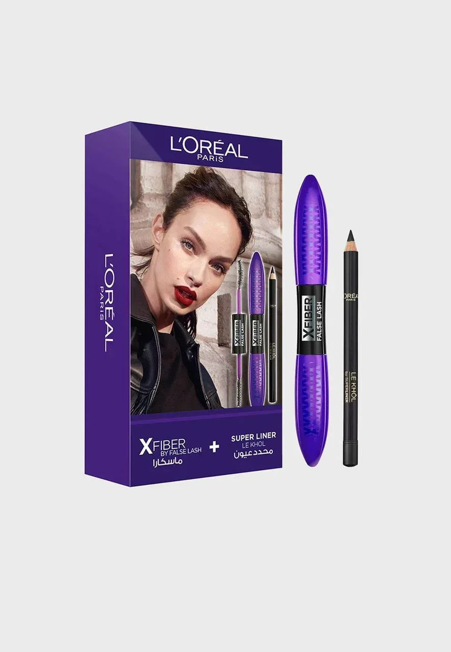 L'Oreal Paris- Xfiber & Super Liner - The Beauty League Pakistan