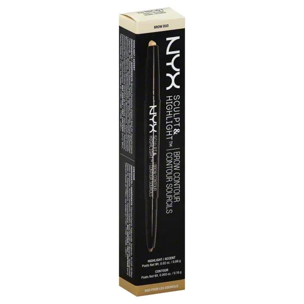 NYX/ Sculpt & Highlight Brow Contour Blonde / Ivory 01 - The Beauty League Pakistan