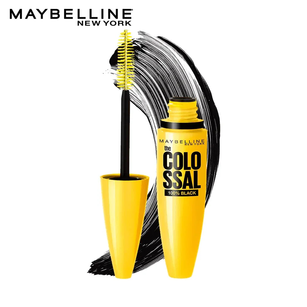 Maybelline- The Colossal 100% Black Mascara - The Beauty League Pakistan