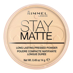 Rimmel London-Stay Matte Pressed Powder - 001 Transparent - The Beauty League Pakistan