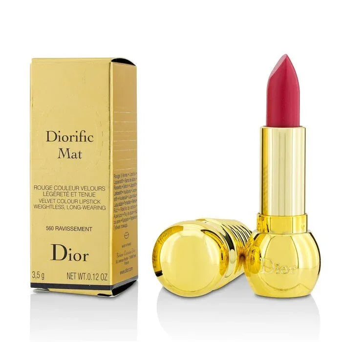 Christian Dior- Diorific Mat Velvet Colour Lipstick-560 Ravissement - The Beauty League Pakistan