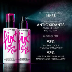 MAC- Fix+ Stay Over Alcohol-Free 16HR Setting Spray 30ml - The Beauty League Pakistan