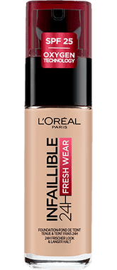 L'Oréal Paris Infallible 24H Fresh Wear Liquid Foundation 120 Vanilla (UK Version) - The Beauty League Pakistan