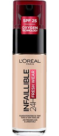 L'Oréal Paris Infallible 24H Fresh Wear Liquid Foundation 15 Porcelain (UK Version) - The Beauty League Pakistan