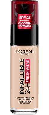 L'Oréal Paris Infallible 24H Fresh Wear Liquid Foundation 15 Porcelain (UK Version)