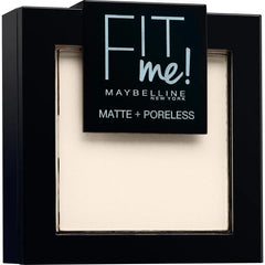 Maybelline Fit Me Matte + Poreless Powder - Warm Ivory 100 - The Beauty League Pakistan