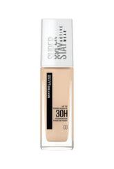 Maybelline- 30H Super Stay long Lasting Foundation- 03 True Ivory - The Beauty League Pakistan