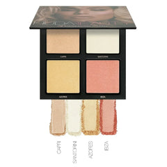 Huda Beauty- 3D Highlighter Palette- Pink Sands - The Beauty League Pakistan