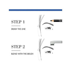 Bourjois Sourcil Precision Eyebrow Pencil 01 Noir Ebene - The Beauty League Pakistan