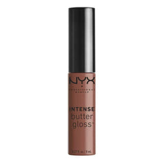 NYX- Intense Butter Lip Gloss, Glossy Finish - Chocolate Crepe, 8ml - The Beauty League Pakistan