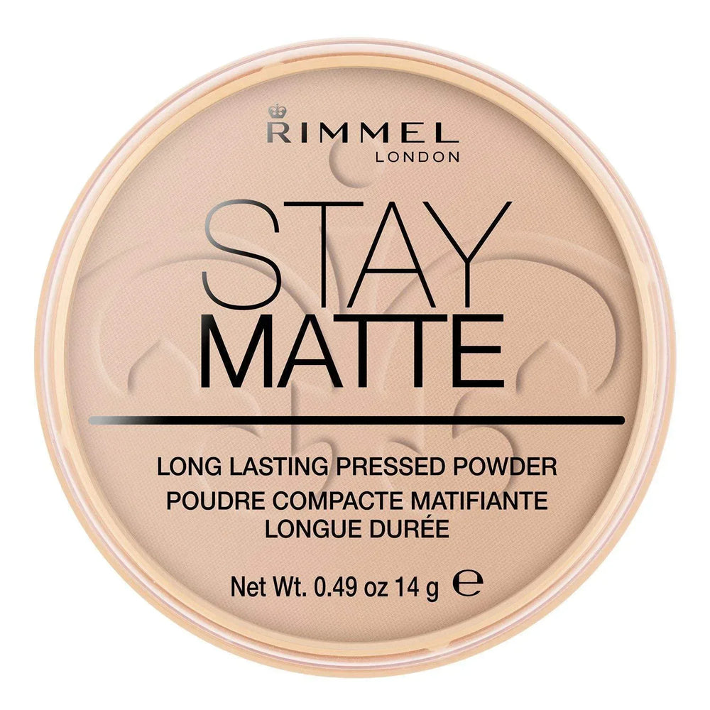 Rimmel London-Stay Matte Pressed Powder - 005 Silky Beige - The Beauty League Pakistan