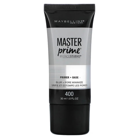 Maybelline- FaceStudio, Master Prime, Primer Base, 400 Blur + Pore Minimize , 1 fl oz (30 ml)