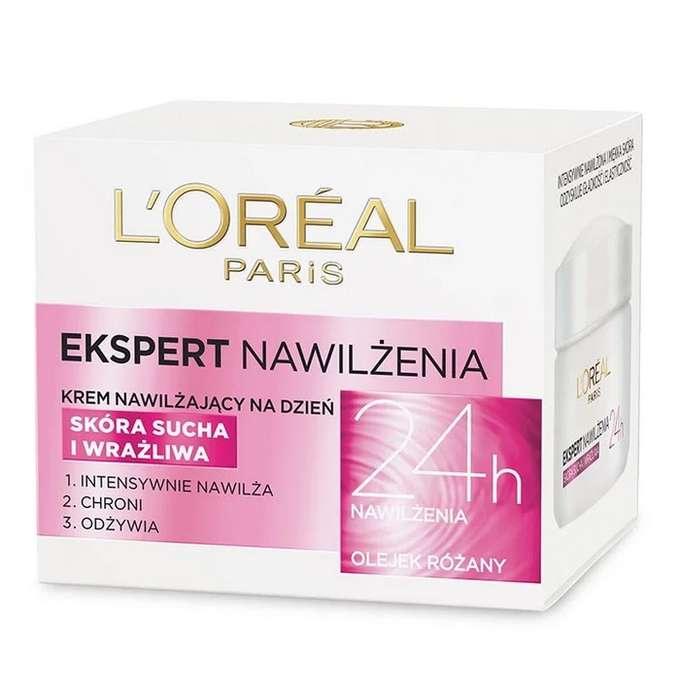 LOREAL MOISTURIZING EXPERT 24H MOISTURIZING DAY CREAM - DRY AND SENSITIVE SKIN 50ML - The Beauty League Pakistan