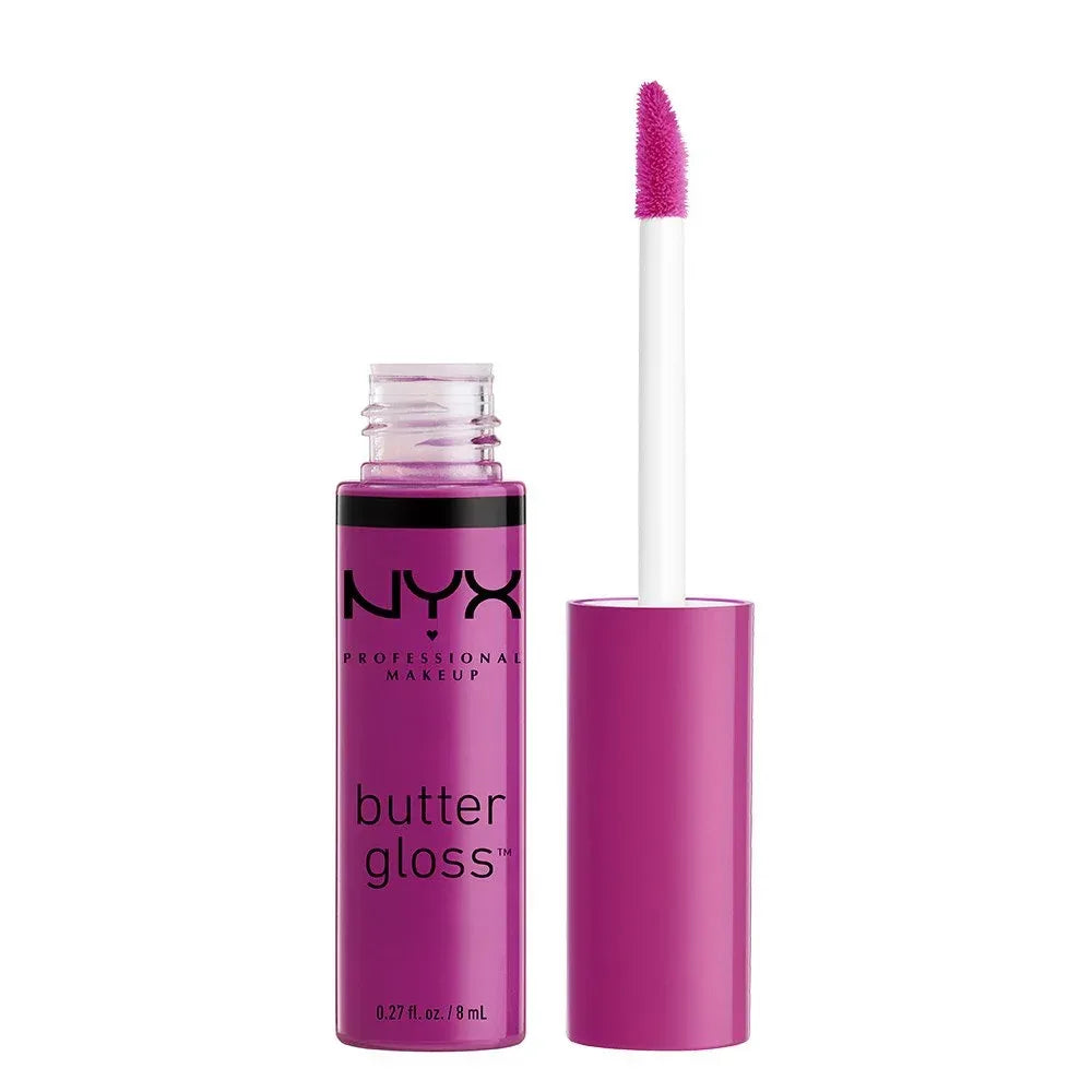 NYX-Butter Gloss, Non-Sticky Lip Gloss - Raspberry Tart - The Beauty League Pakistan