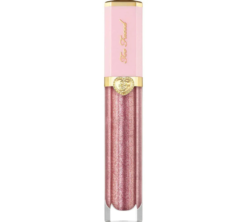 Too Faced- Rich & Dazzling High-Shine Sparkling Lip Gloss- Raisin The Roof - The Beauty League Pakistan