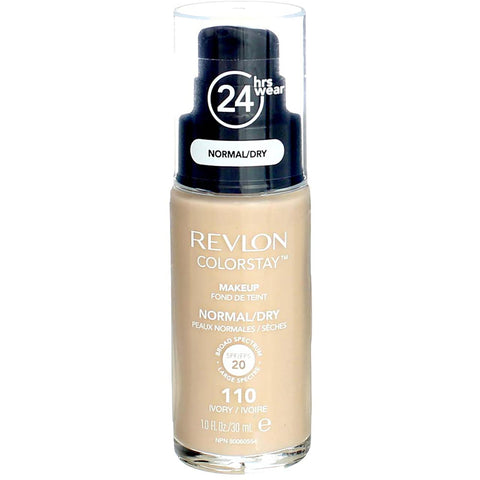 Revlon Colorstay Makeup with SoftFlex, Normal/Dry Skin SPF 15, Ivory 110