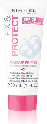 Rimmel- Fix & Protect Primer 005 Transparent SPF-25 - The Beauty League Pakistan