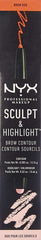 NYX-Sculpt & Highlight Brow Contour Auburn / Soft Pink 04 - The Beauty League Pakistan