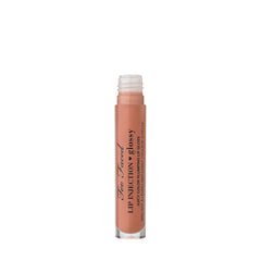 Too Faced- Lip Injection Glossy Juicy Color Plumping Lip Gloss in Spice Girl (Spiced Nude Shimmer) - The Beauty League Pakistan