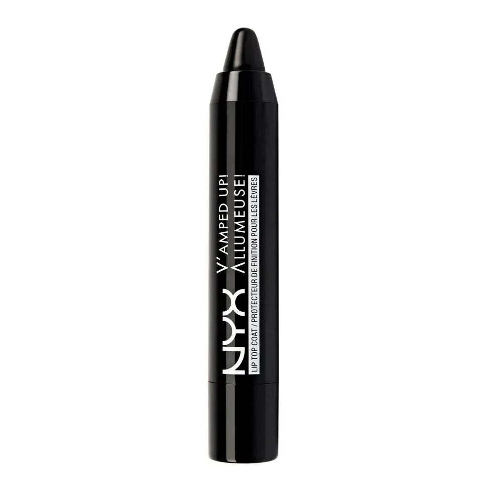 NYX- V'amped Up! Lip Top Coat Black - The Beauty League Pakistan