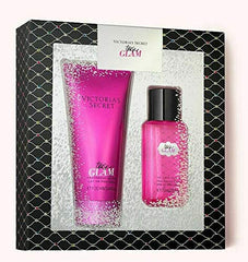Victoria's Secret Tease Glam Fragrance Mist and Body Lotion 2-Piece Gift Set for Women, Limited Edition