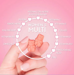 Sugarbear Womens Multi Vegan Gummies - 60 Gummies - The Beauty League Pakistan
