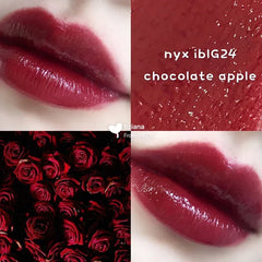 NYX- Butter Gloss, Non-Sticky Lip Gloss - Chocolate Apple - The Beauty League Pakistan