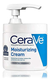 CeraVe Moisturizing Cream with Pump 453ml USA - The Beauty League Pakistan