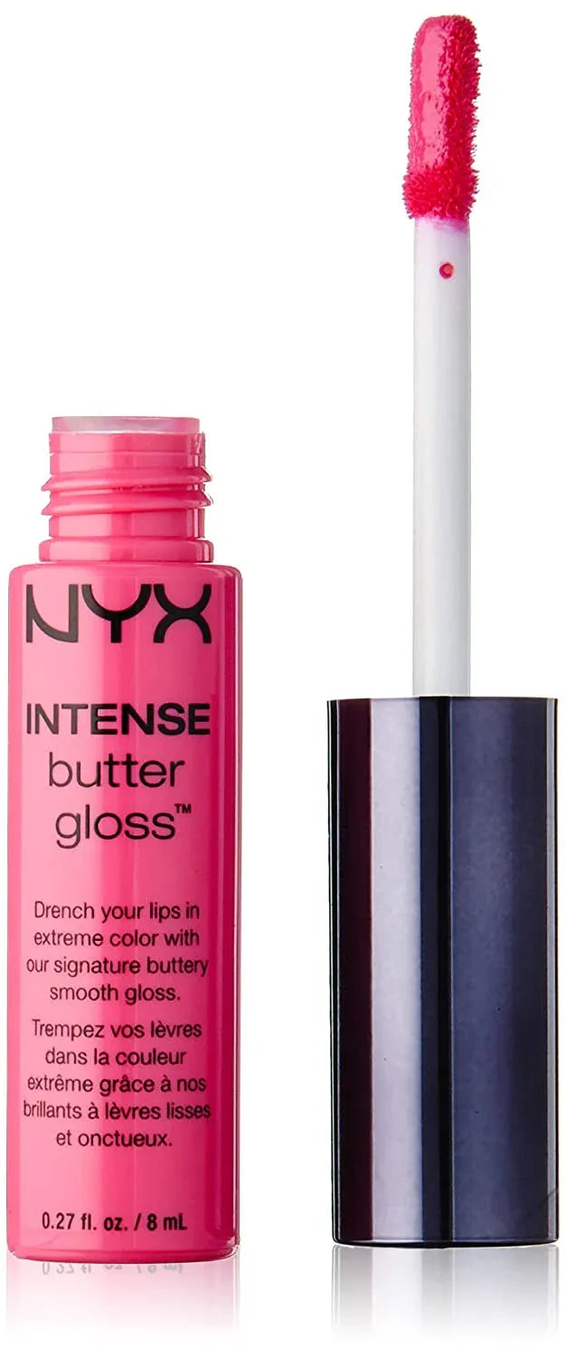 NYX- Butter Gloss, Non-Sticky Lip Gloss - Pink Macaroon - The Beauty League Pakistan