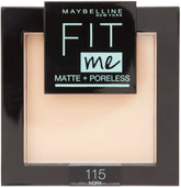 Maybelline Fit Me Matte + Poreless Powder - Ivory 115 - The Beauty League Pakistan