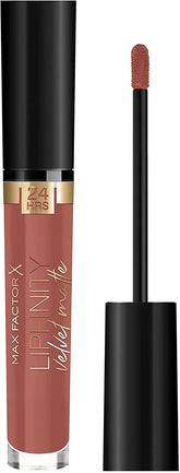 Max Factor Lipfinity Velvet Matte 24Hr Lipstick - 070 Vintage Caramel - The Beauty League Pakistan