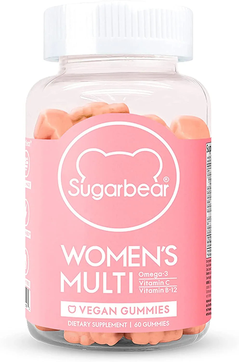 Sugarbear Womens Multi Vegan Gummies - 60 Gummies - The Beauty League Pakistan