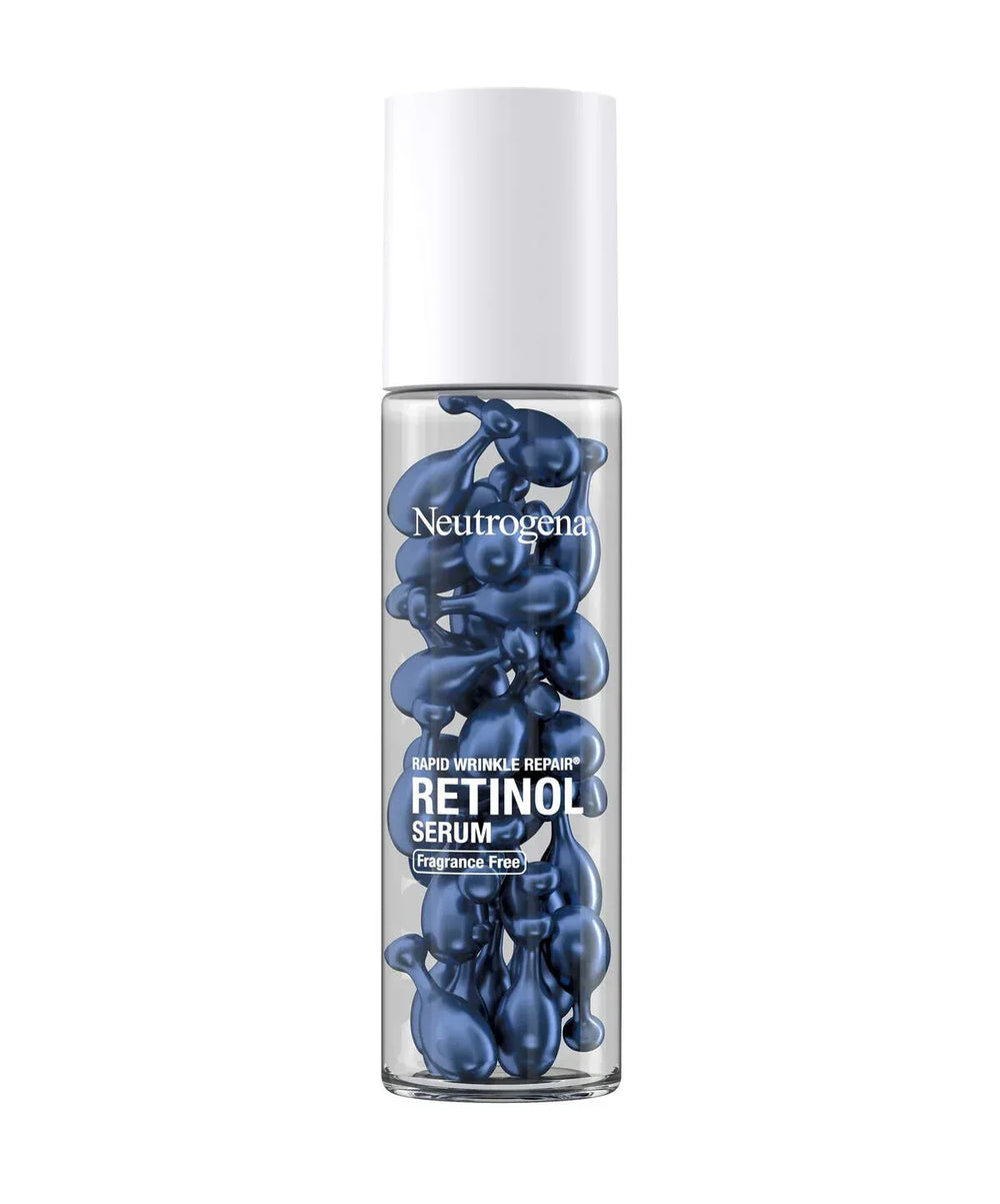 Neutrogena- Rapid Wrinkle Repair Retinol Face Serum Capsules - The Beauty League Pakistan