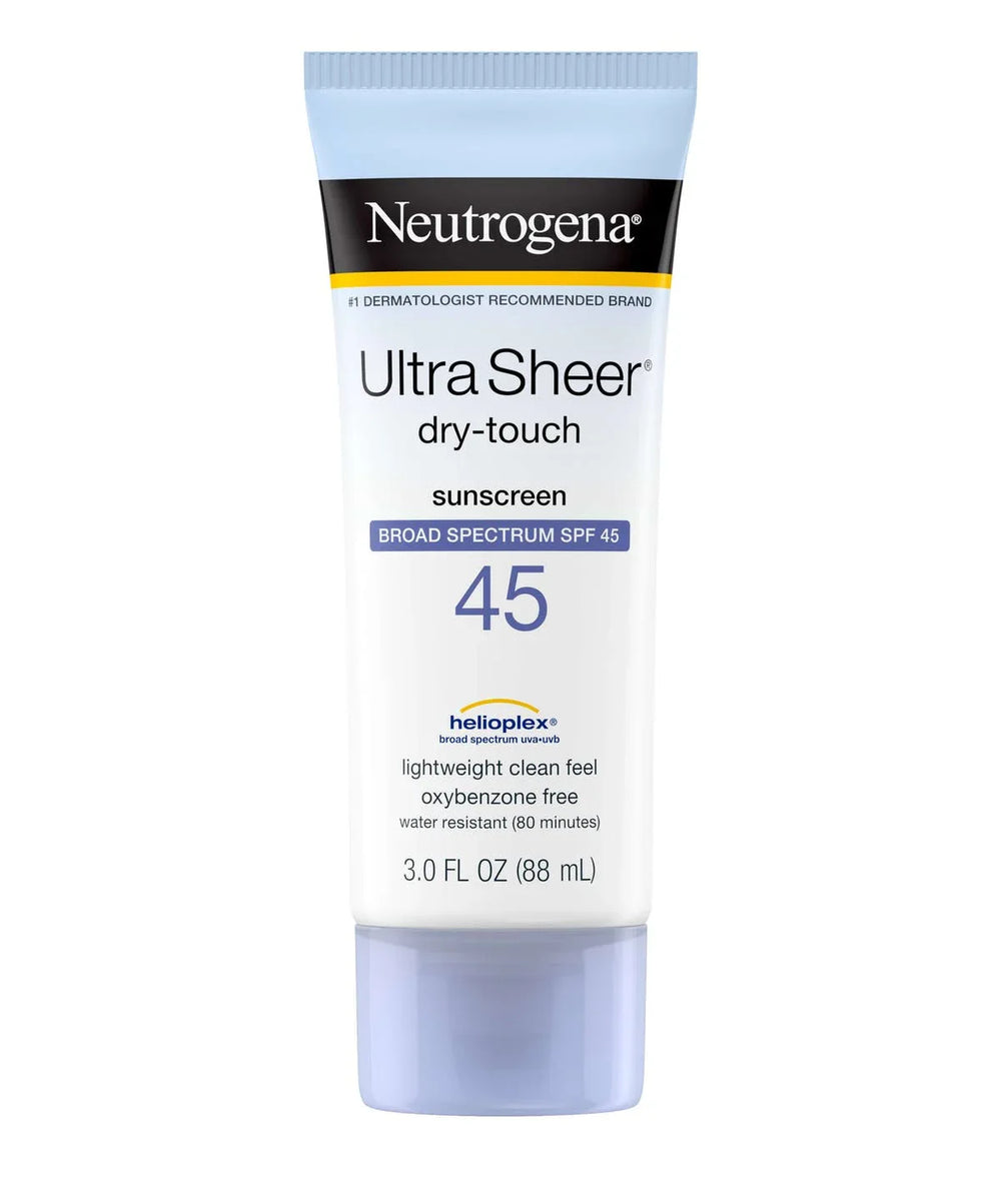 NEUTROGENA ULTRA SHEER DRY TOUCH SUNSCREEN BROAD SPECTRUM SPF 45 - The Beauty League Pakistan