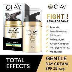 Olay Total Effects 7 in One Day Cream Gentle SPF 15 - The Beauty League Pakistan