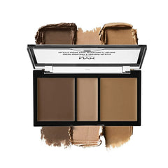 NYX-Cream Highlight & Contour Palette, Deep - The Beauty League Pakistan