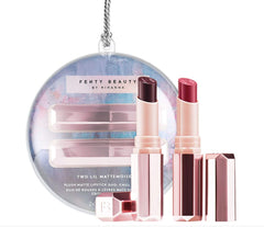 FENTY BEAUTY- TWO LIL MATTEMOISELLES Plush Matte Lipstick Duo: Chill Owt Edition SPANKED AND GRISELDA