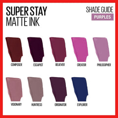 Maybelline Superstay Matte Ink Liquid Lipstick- 110 Originator - The Beauty League Pakistan