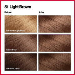 REVLON ColorSilk Beautiful Color 51 Light Brown - The Beauty League Pakistan