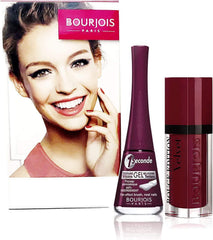 BOURJOIS-Rouge Edition Velvet Lipstick (08) & 1Second Nail Polish (12) - The Beauty League Pakistan