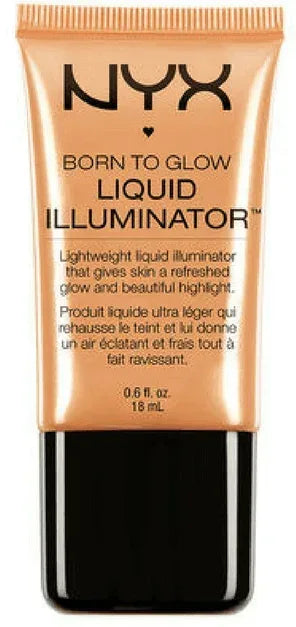 NYX Born To Glow Liquid Illuminator Highlighter - Pure Gold - The Beauty League Pakistan