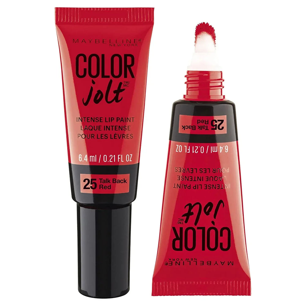 Maybelline- LIP STUDIO™ COLOR JOLT™ INTENSE LIP PAINT- 25 Talk Back Red - The Beauty League Pakistan
