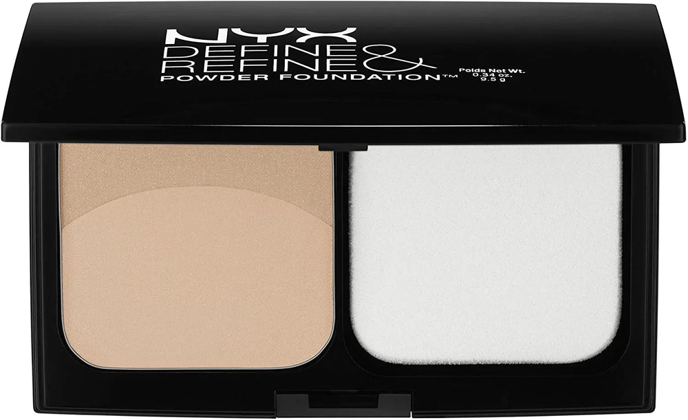 NYX-Define & Refine Powder Foundation - Light 01 - The Beauty League Pakistan