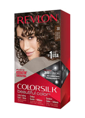 REVLON ColorSilk Beautiful Color 30 Dark Brown - The Beauty League Pakistan