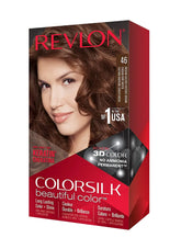REVLON ColorSilk Beautiful Color 46 Medium Golden Chestnut Brown - The Beauty League Pakistan