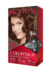 REVLON ColorSilk Beautiful Color 46 Medium Golden Chestnut Brown - The Beauty League Pakistan
