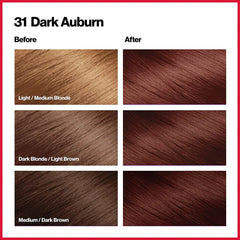 REVLON ColorSilk Beautiful Color 31 Dark Auburn - The Beauty League Pakistan